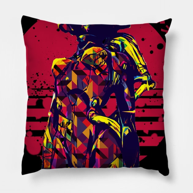 Asuka Langley Pillow by Retrostyle