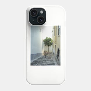 What a difference a tree makes - Alfama, Lisboa Phone Case