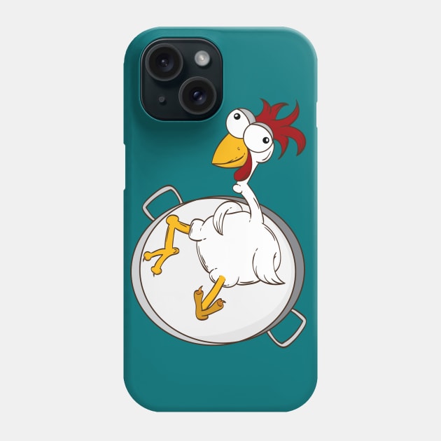 Pollo al disco Phone Case by Namarqueza