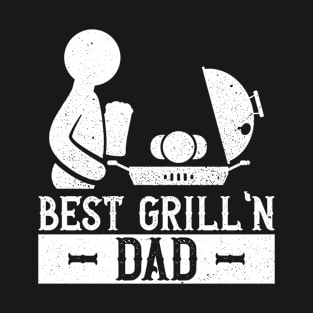 Best Grill'n Dad - BBQ Dad Grilling Barbecue T-Shirt