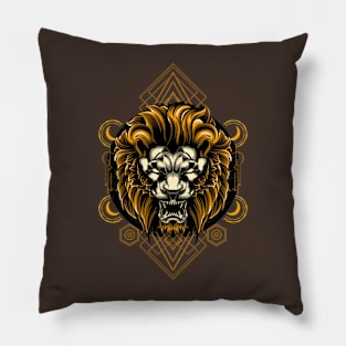 Bad Boy Lion Pillow