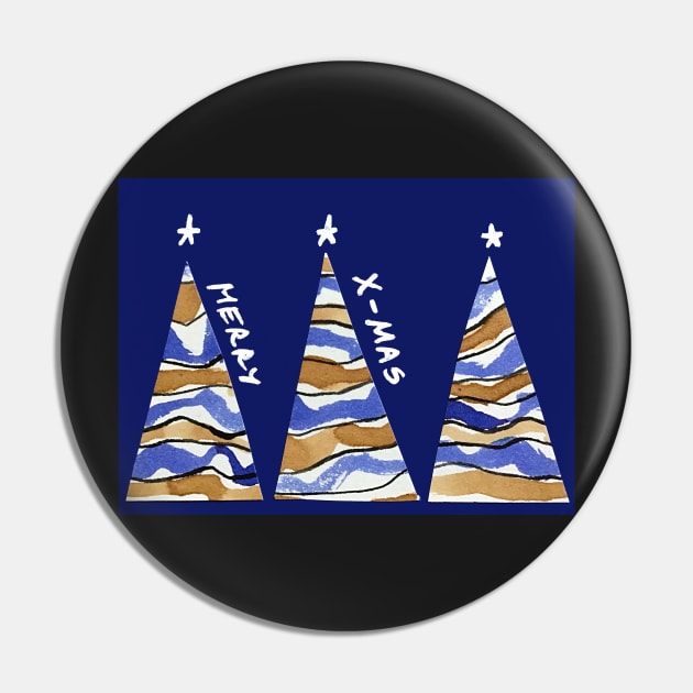 Copy of X-mas deco Pin by NitArtCafe