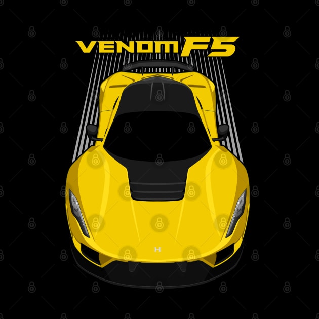 Hennessey Venom F5 - Yellow by V8social