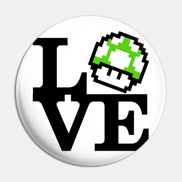 GAMER - LOVE GAMING Pin by Tshirt Samurai