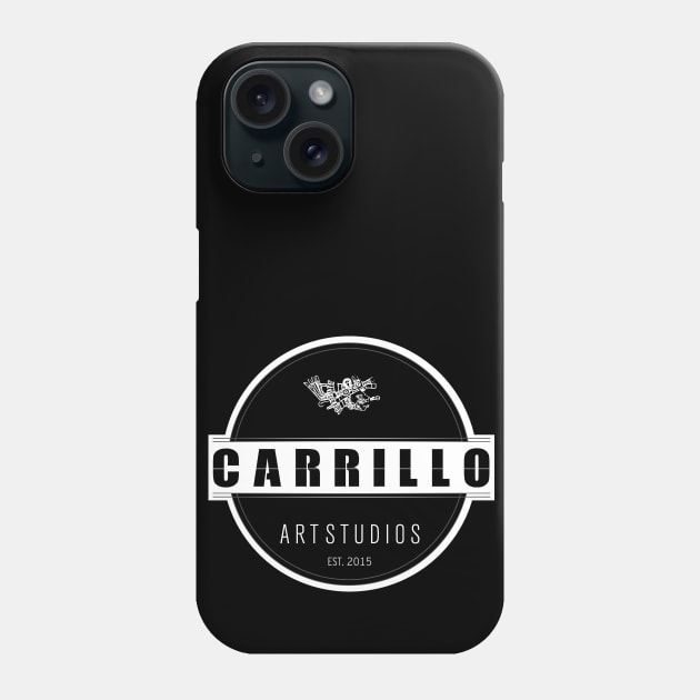 Carrillo Art Studios black Phone Case by carrillo_art_studios