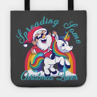 Spreading some Christmas queer Tote