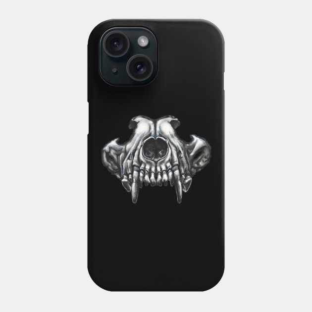 Wolf Skull Phone Case by brittney_taylor13