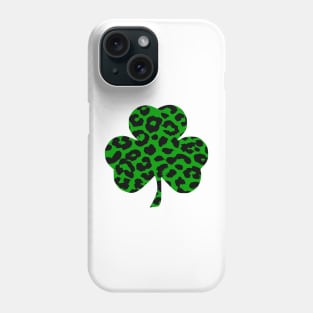 Leopard St.Patrick's Day Shamrock Phone Case