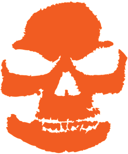 Halloween Skull Magnet