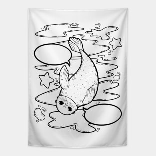 Cute Seal Tapestry