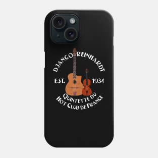 Django Reinhardt & Stephane Grappelli, Quintette du Hot Club de France Phone Case