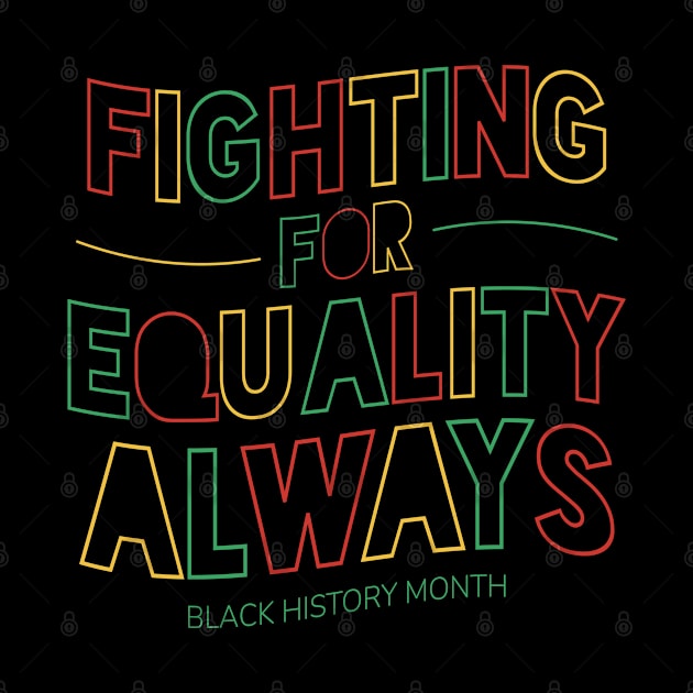 Equality Fight Colorful Creed by Life2LiveDesign