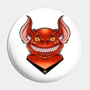 Red Bat Pin