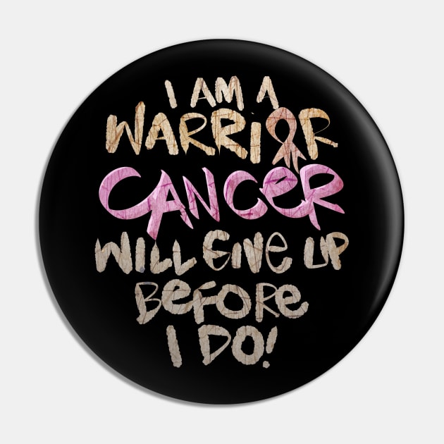 Cancer Awareness Pin by TheBestHumorApparel