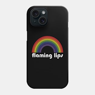 Flaming Lips Vintage Retro Rainbow Phone Case