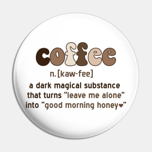 Coffee definition Pin