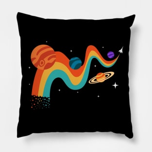 Outer Space Adventure Pillow