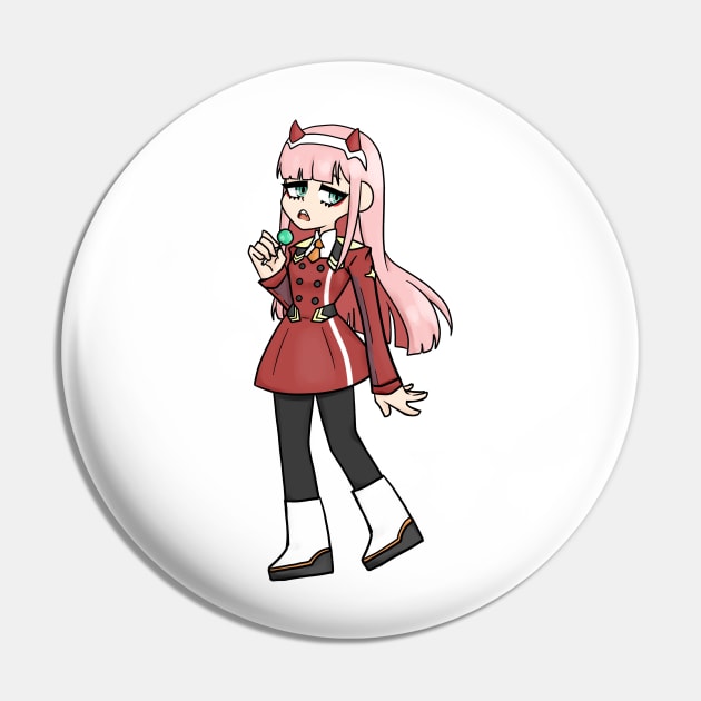 Zero Two Pin by miooaoyamyam