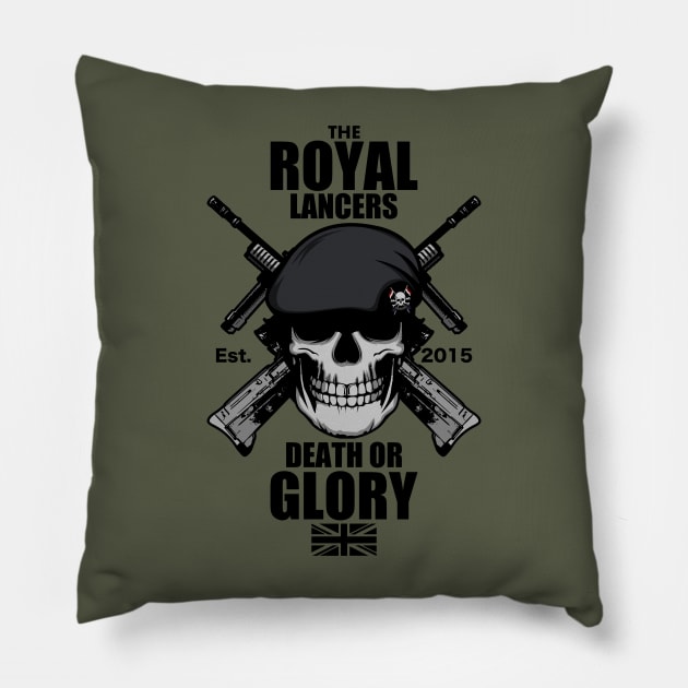 The Royal Lancers Pillow by TCP