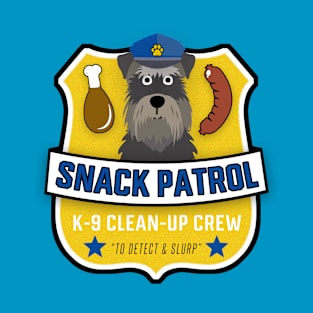 Schnauzer Snack patrol T-Shirt