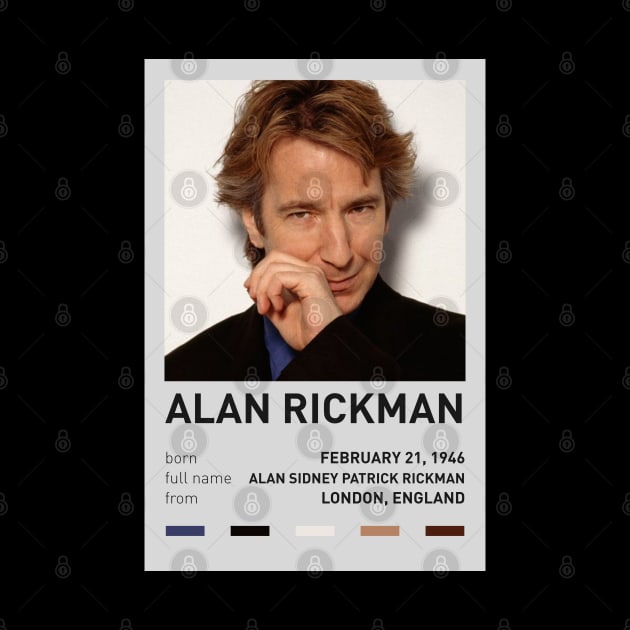 Alan Rickman (R:I:P) by sinluz