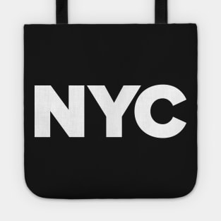 NYC - New York proud city print - white Tote