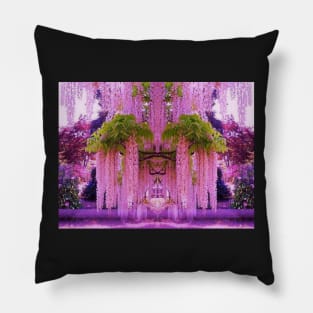 Wisteria Gardens Japan Pillow