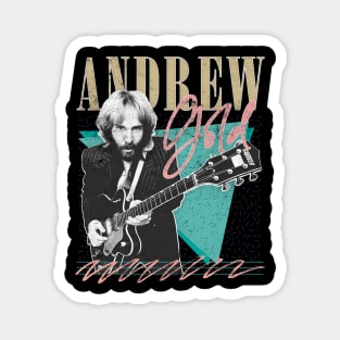 Andrew Gold / Reto 80s Style Fan Design Magnet