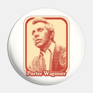 Porter Wagoner / Retro Style Country Music Fan Design Pin