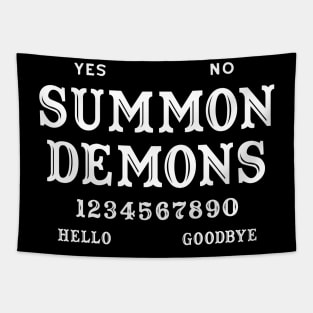 Ouija Board Summon Demons Tapestry