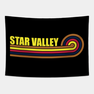 Star Valley Arizona horizontal sunset 2 Tapestry