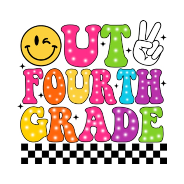 Peace Out School, Graduation Fourth Grade, Last Day of School, End of School by CrosbyD