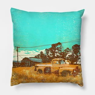 FIELD TRUCK Pillow