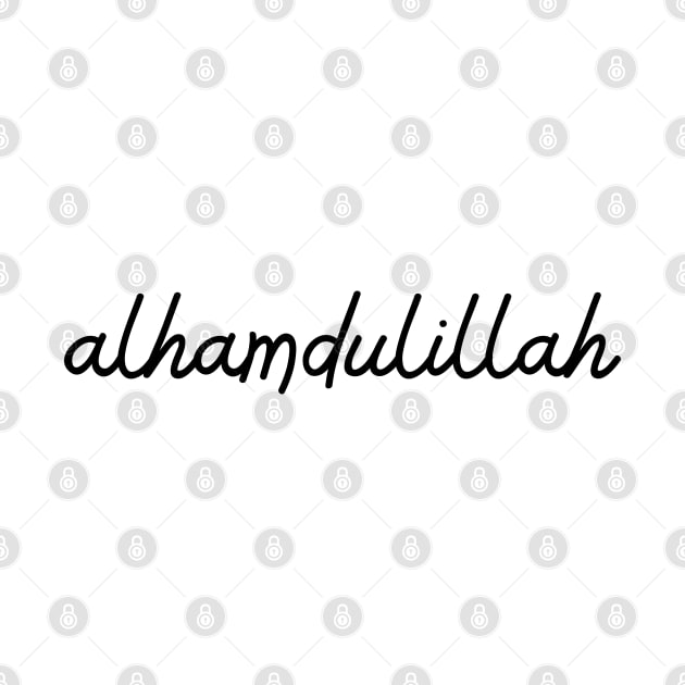 alhamdulillah - black by habibitravels