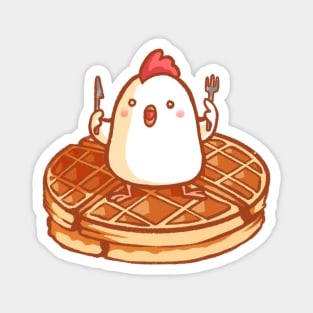 Chicken & Waffles Magnet