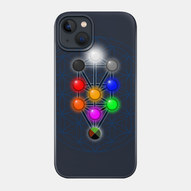 Tree of Life - Golden Dawn - Phone Case