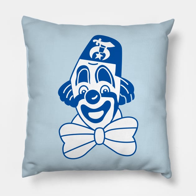 Shrine clown Shriner Pillow by lavdog