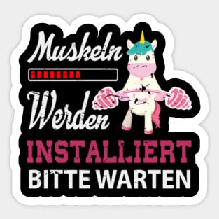 Unicorn Weightlifting . Fitness Gym Deadlift Rainbow Gifts Party Men Women  Essential . Sticker for Sale by lyalldpkonef