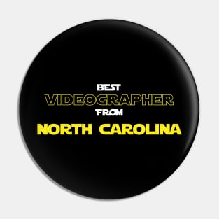 Best Videographer from Nortt Carolina Pin