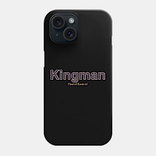 Kingman Grunge Text Phone Case