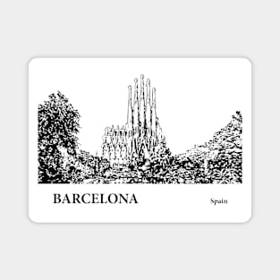 Barcelona - Spain Magnet