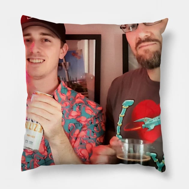 The Drunken Nerd Real Photo Pillow by The Drunken Nerd Podcast