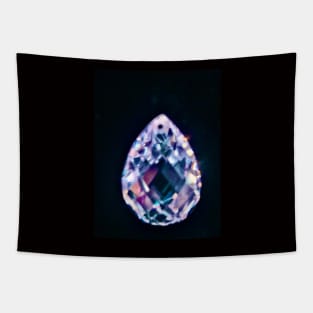 Shine Amethyst tear drop Tapestry