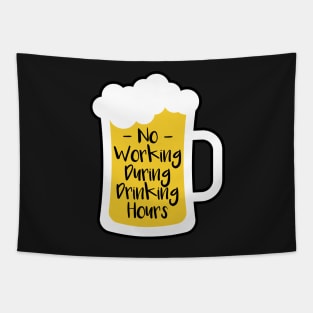 Beer Drinking Hours Tapestry