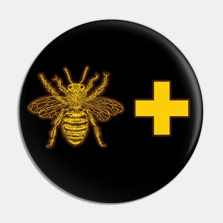 BEE POSITIVE Pin