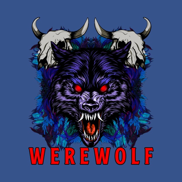 WEREWOLF by theanomalius_merch