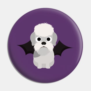 Dandie Dinmont Halloween Fancy Dress Costume Pin