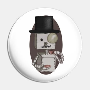 Gentleman bot Pin