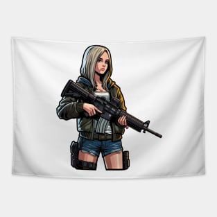 Tactical Girls' Frontline Tapestry