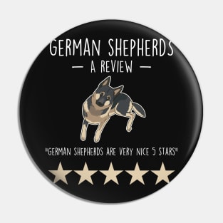 German Shepherd Review Pin